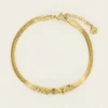 My Jewellery Bracelet à Maillons Plats Avec Texte "amour New