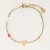 My Jewellery Bracelet Avec Cœur Et Perles Online