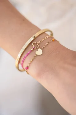 My Jewellery Bracelet Avec Cœur Et Perles Online