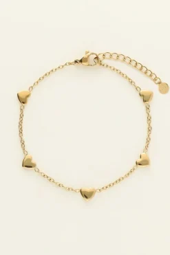 My Jewellery Bracelet Avec Cœurs Best