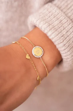 My Jewellery Bracelet Avec Cœurs Best