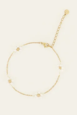 My Jewellery Bracelet Avec Fleurs Et Perles Discount