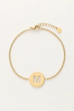 My Jewellery Bracelet Avec Initiale Ouverte Outlet