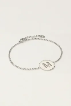 My Jewellery Bracelet Avec Initiale Ouverte Outlet