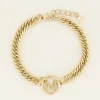 My Jewellery Bracelet Avec Initiales épaisses Clearance