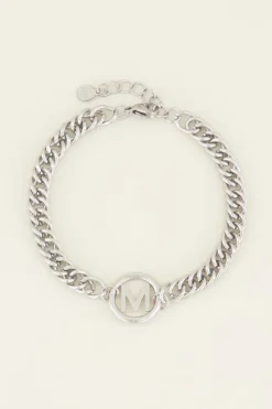My Jewellery Bracelet Avec Initiales épaisses Clearance