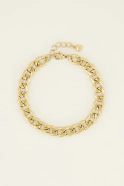 My Jewellery Bracelet Avec Maillons Plats Clearance
