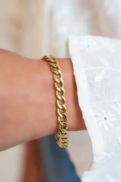 My Jewellery Bracelet Avec Maillons Plats Clearance