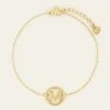 My Jewellery Bracelet Avec Médaillon Initiale Sale