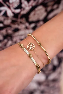 My Jewellery Bracelet Avec Médaillon Initiale Sale
