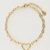 My Jewellery Bracelet Avec Petit Pendentif Cœur Ouvert Online