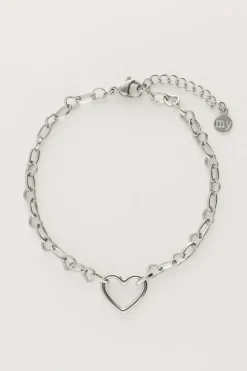 My Jewellery Bracelet Avec Petit Pendentif Cœur Ouvert Online