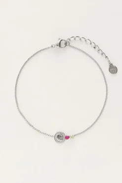 My Jewellery Bracelet Avec Pièce Et Strass New