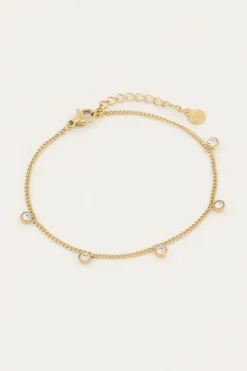 My Jewellery Bracelet Avec 5 strass Outlet