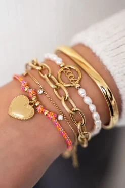 My Jewellery Bracelet Avec 5 strass Outlet