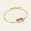 My Jewellery Bracelet Bold Spirit Avec Charm « Amour » Rose Discount