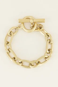 My Jewellery Bracelet Chaîne Avec Fermoir En T New