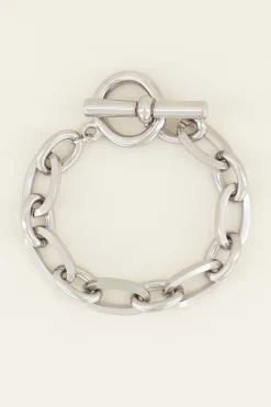 My Jewellery Bracelet Chaîne Avec Fermoir En T New