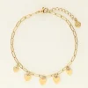 My Jewellery Bracelet Chaîne Petites Coeurs Universe Fashion