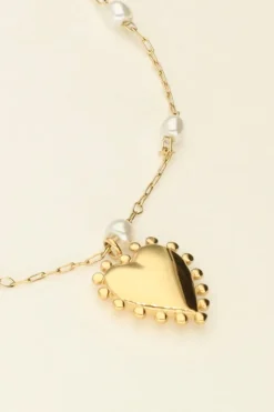 My Jewellery Bracelet Coeurs Et Perles Discount
