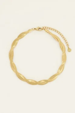 My Jewellery Bracelet De Cheville Chaîne Torsadée Discount