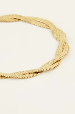 My Jewellery Bracelet De Cheville Chaîne Torsadée Discount