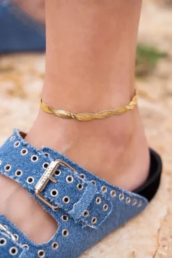 My Jewellery Bracelet De Cheville Chaîne Torsadée Discount