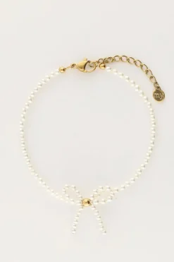 My Jewellery Bracelet De Perles Avec Nœud Hot