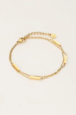 My Jewellery Bracelet Double Barre Minimaliste Online