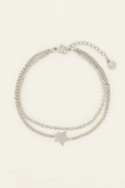 My Jewellery Bracelet Double Bold Spirit Avec étoile Discount
