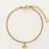 My Jewellery Bracelet Double Minimaliste Avec Charms étoile Clearance