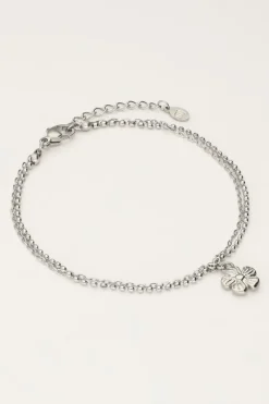 My Jewellery Bracelet Double Minimaliste Avec Fleur Outlet