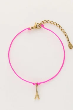 My Jewellery Bracelet En Corde Rose Paris Fashion