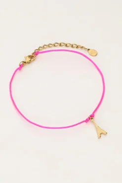 My Jewellery Bracelet En Corde Rose Paris Fashion