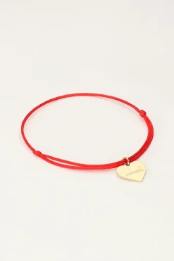 My Jewellery Bracelet En Corde Rouge Berlin Discount