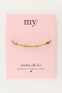 My Jewellery Bracelet En Perles Avec Cœurs Best