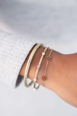 My Jewellery Bracelet Jonc à Motifs Gravés Clearance