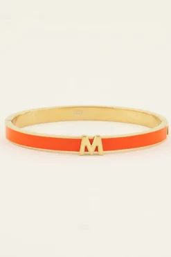 My Jewellery Bracelet Jonc Beige à Initiale Online