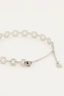 My Jewellery Bracelet Jonc Mix Grosse Maille Best