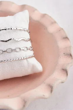 My Jewellery Bracelet Jonc Mix Grosse Maille Best