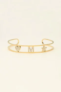 My Jewellery Bracelet Jonc Ouvert à Initiale Online