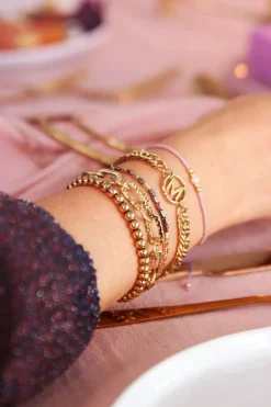 My Jewellery Bracelet élastique à Perles En Acier New