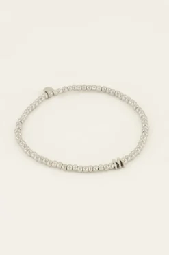 My Jewellery Bracelet élastique à Perles Et Initiale Clearance