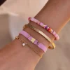 My Jewellery Bracelet élastique Art Avec Perles Roses Online
