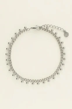 My Jewellery Bracelet Maille Gourmette Avec Billes Outlet