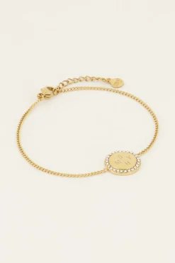 My Jewellery Bracelet Médaillon à Strass Atelier New