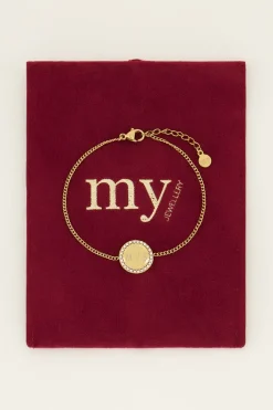 My Jewellery Bracelet Médaillon à Strass Atelier New
