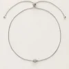 My Jewellery Bracelet Minimaliste Avec Cube Initiale New