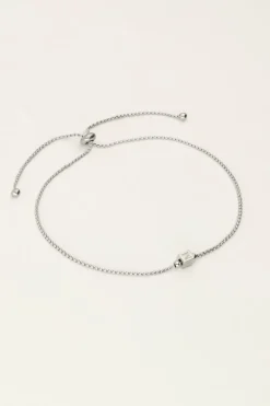 My Jewellery Bracelet Minimaliste Avec Cube Initiale New