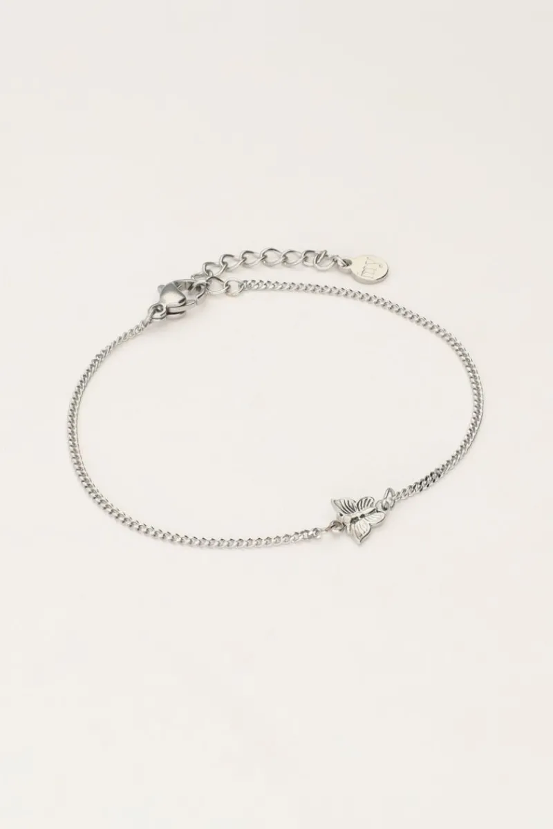 My Jewellery Bracelet Minimaliste Avec Papillon Clearance
